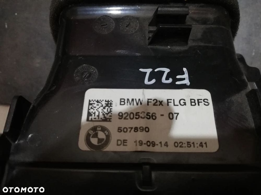 BMW F20 KRATKA WLOTU POWIETRZA 9205356 - 3
