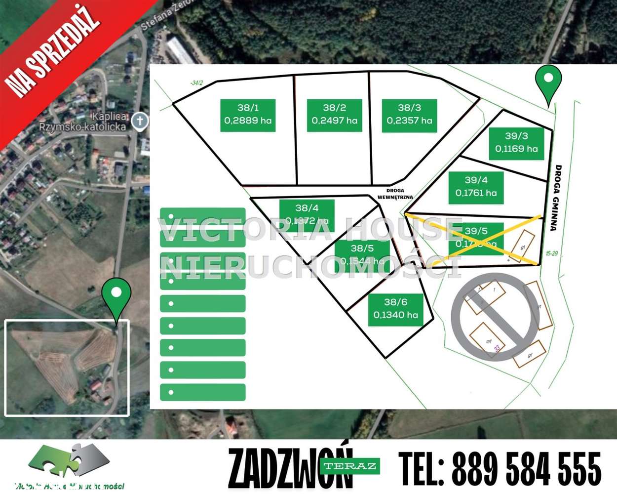 Działki POD Zabudowę Blisko Miasta! Promocja ! - Pełny obrazek: 2/20