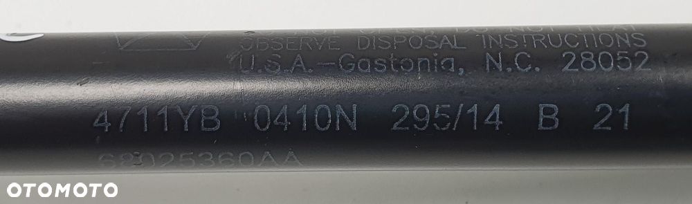 SIŁOWNIK TELESKOP MASKI JEEP GRAND CHEROKEE III WH - 3