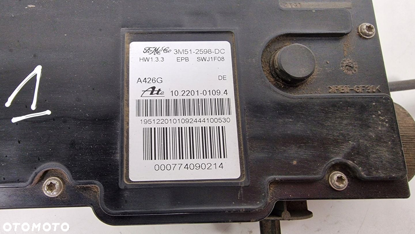 FORD CMAX C-MAX MK1 HAMULEC RĘCZNY ELEKTRYCZNY 3M51-2598-DC - 2