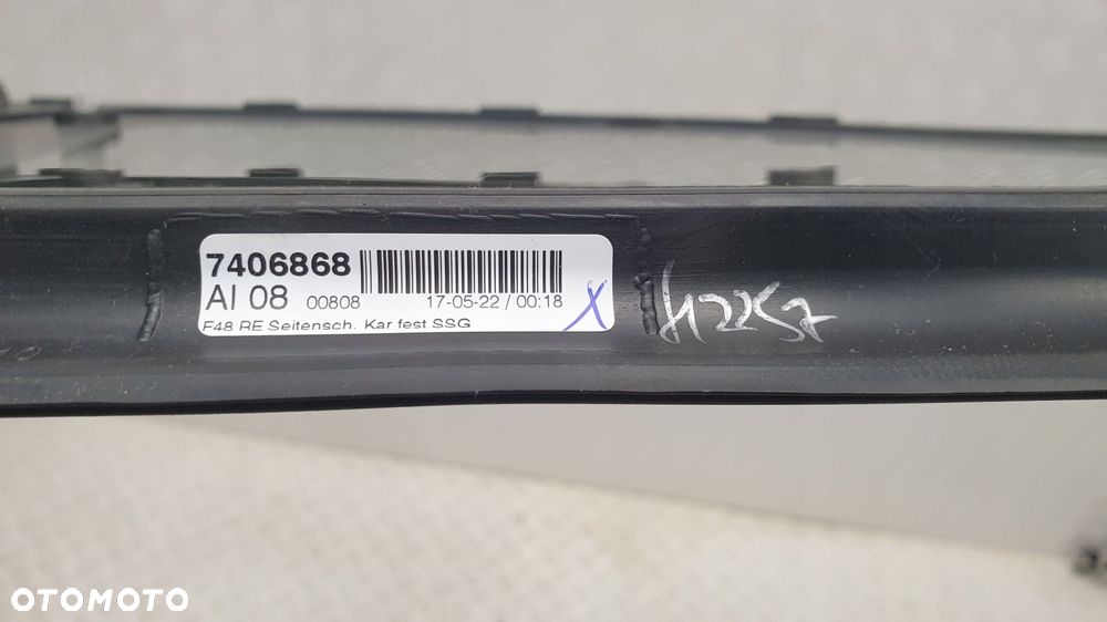 bmw x1 f48 szyba karoseryjna prawa tylna tył 7406868 - 5