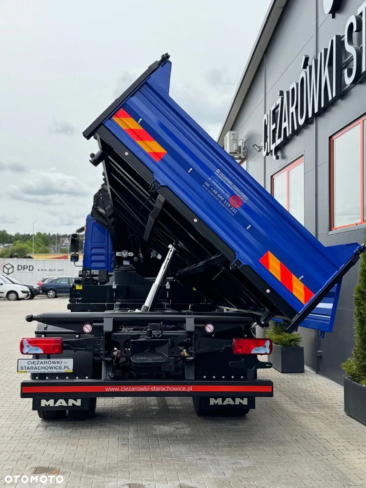 MAN TGM TGL TGS 18.250 // E6 // wywrotka + HDS HMF z pilotem // 4x2 // budowlanka // kiper wywrot żuraw dzwig kran crane - 15