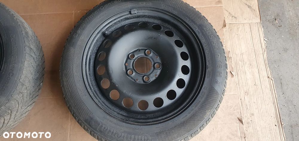 Felgi stalowe z oponami 205/55 R16 6,5J 5x112 ET49 VW Mercedes KBA43930 - 13