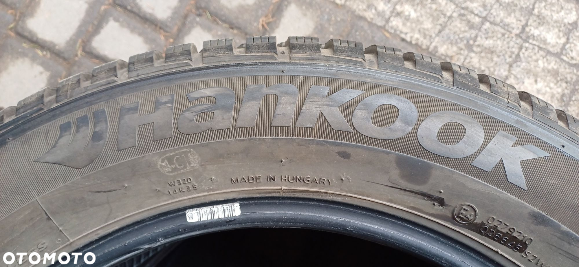215/60R17 96H HANKOOK , komplet opon zimowych. - 6