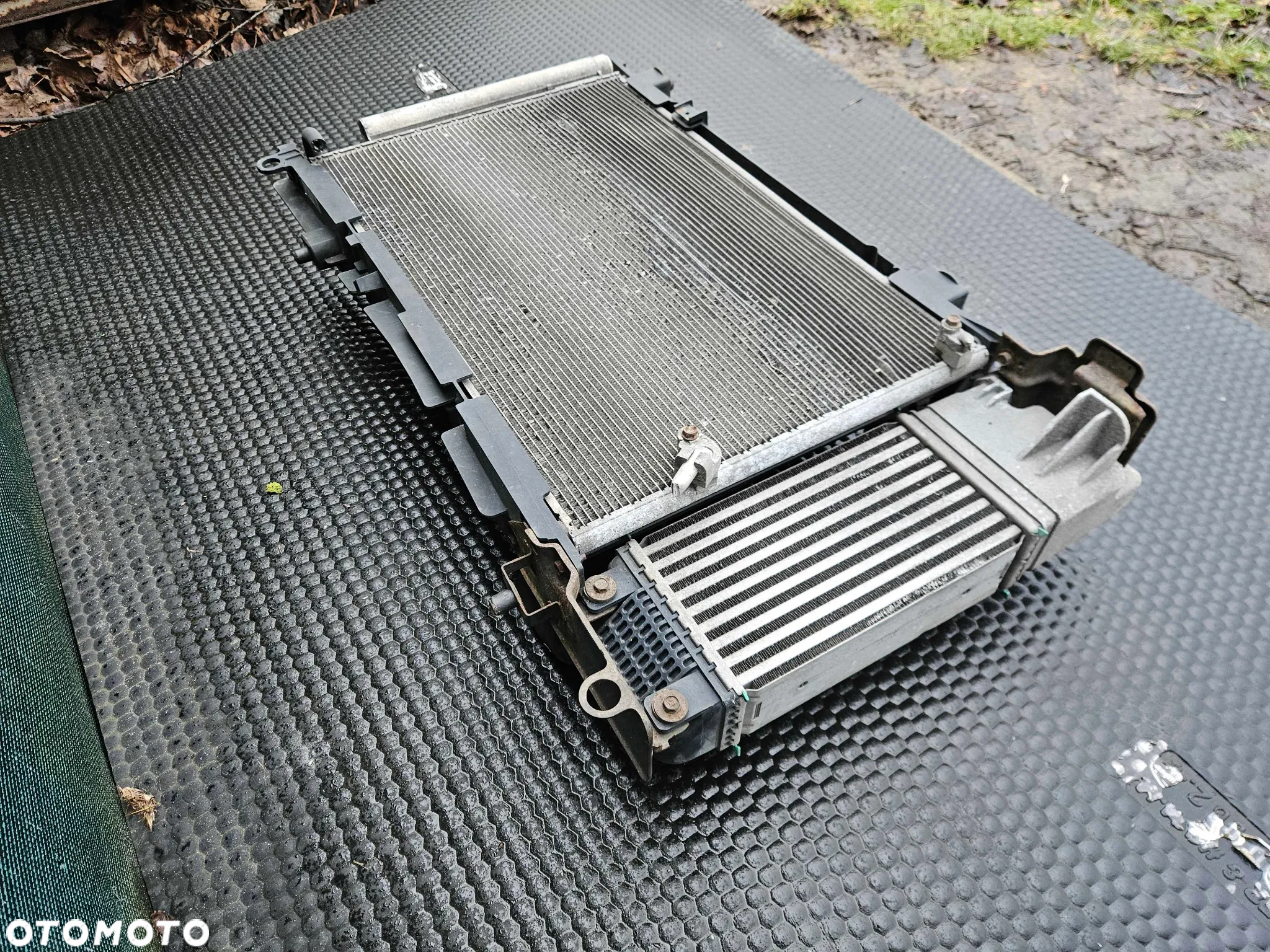 Chłodnica Wody Plynu Klimatyzacji Intercooler Wentylator 1.4 D4D Toyota Auris 1 I Lift 2011r - 11