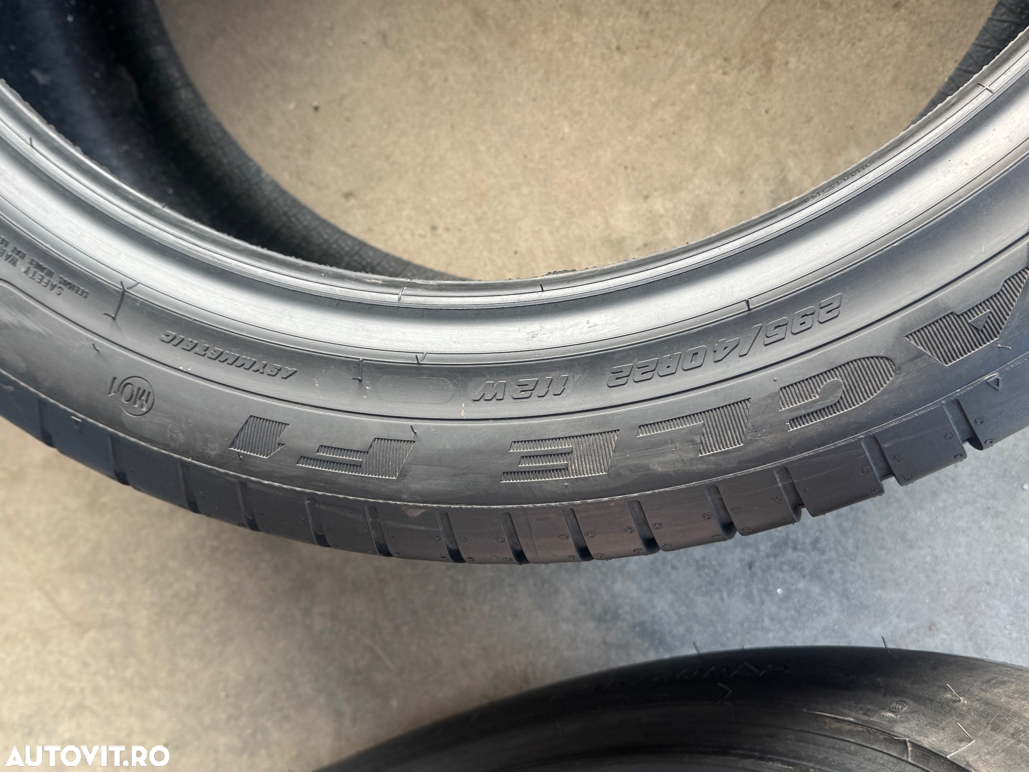 Vând 4 anvelope 295/40/22 goodyear de vară noi - 5