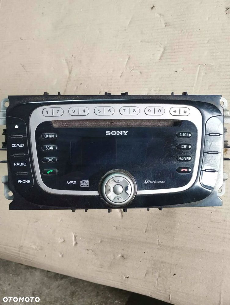 radio sony ford mondeo mk4 , s-max , galaxy przed lift - 3