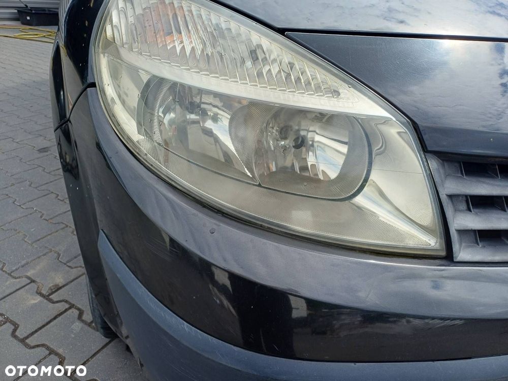 KOMPLETNY PRZÓD RENAULT GRAND SCENIC II NV676 MASKA ZDERZAK BŁOTNIKI LAMPY - 7