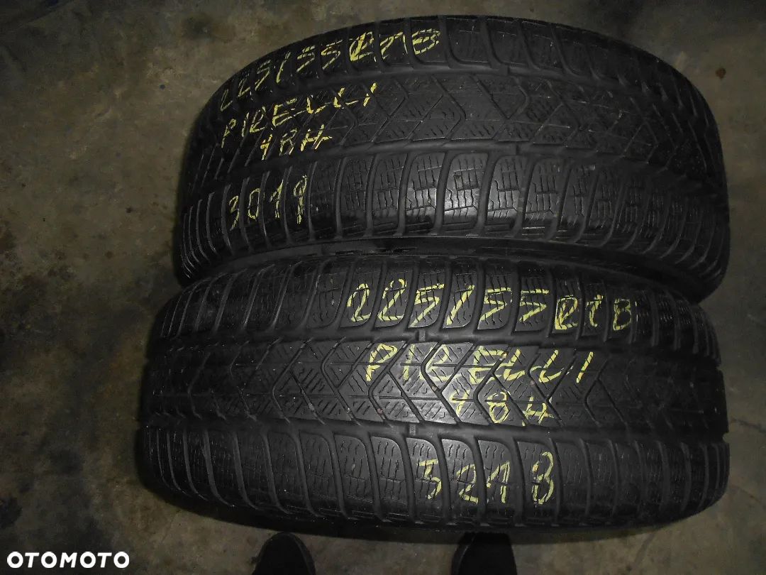 OPONY 225/55R18 PIRELLI WINTER SOTTOZERO 3 DOT 3019 - 3218 8MM - 1