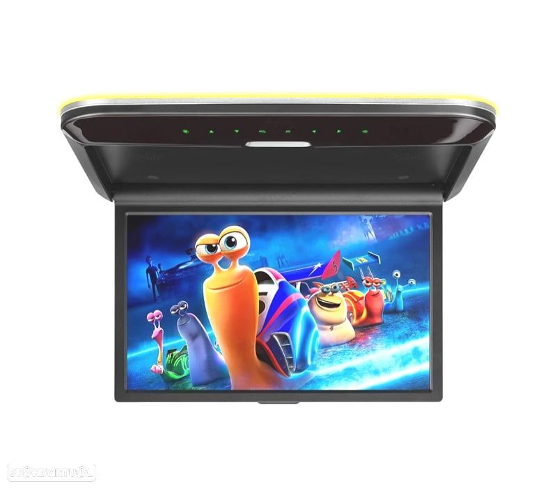 ECRÃ TEJADILHO TECTO 14" HD AV USB PRETO - 1