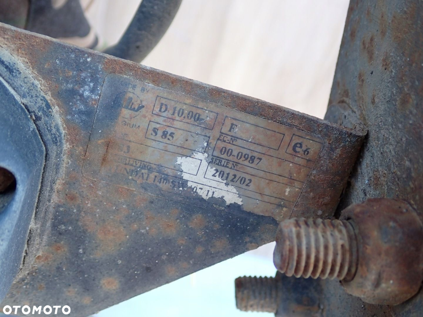 HYUNDAI i40 11-18 HAK HOLOWNICZY - 5