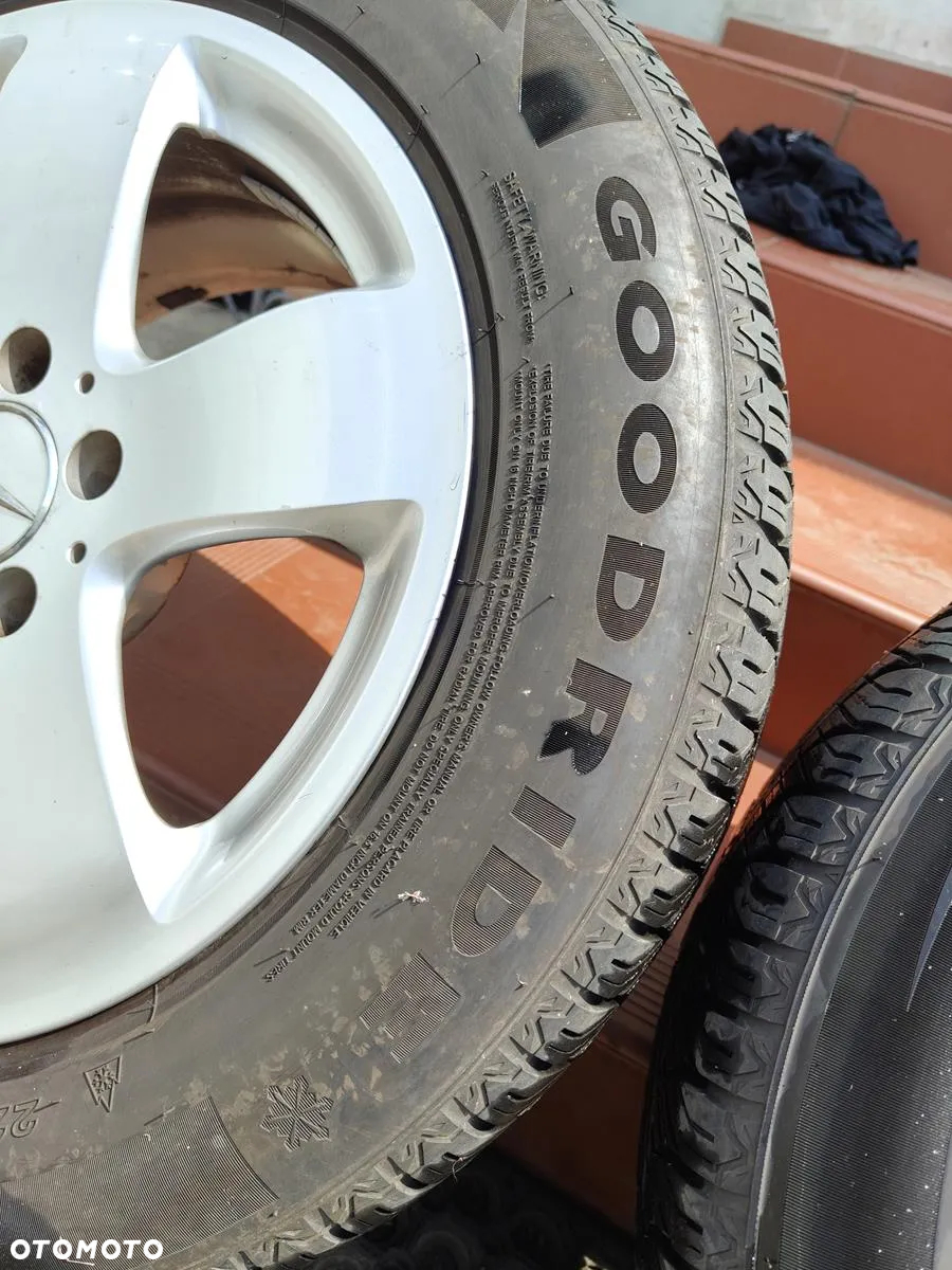 MERCEDES W211 VITO FELGI Aluminiowe Koła 16 5X112 +opony zimowe z 2023 roku - 14