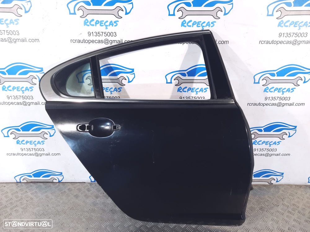 PORTA PORTAS TRASEIRA TRÁS DIREITA JAGUAR XF I 1 MK1 X250 8X23F228A66AC 8X23 F228A66 AC FECHO ELEVADOR MOTOR PUXADOR VIDRO - 1