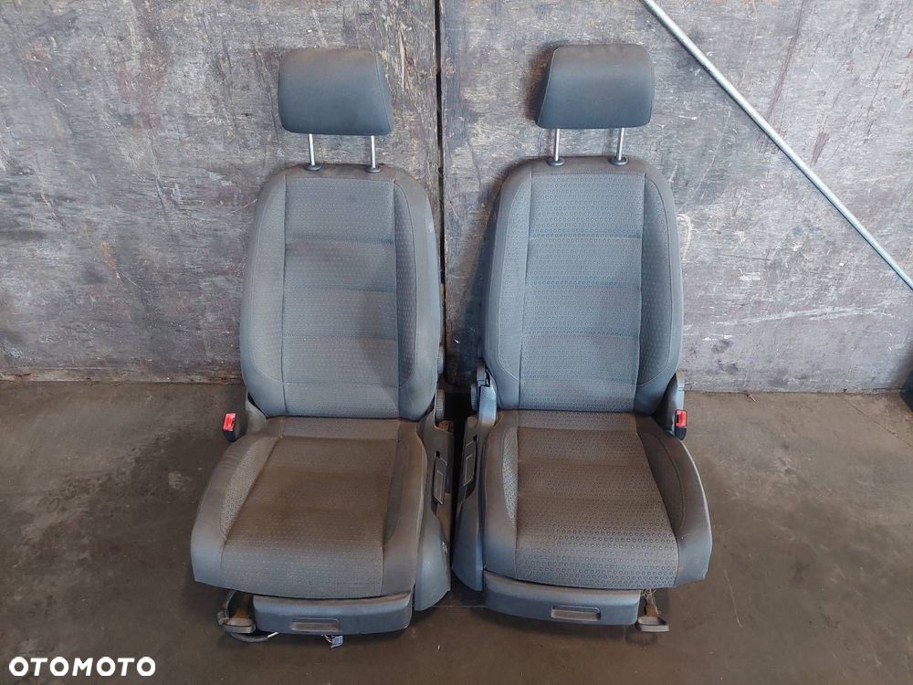 KOMPLET FOTELI LEWY PRAWY PRZÓD + TYŁ + BOCZKI VOLKSWAGEN TOURAN I - 7