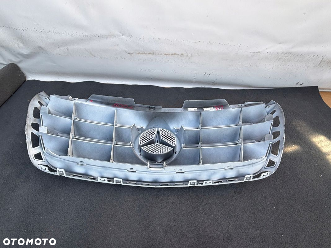 MERCEDES SPRINTER 907 910 16- ATRAPA PLASTIK GRILL Biała lakier Oryginał - 11