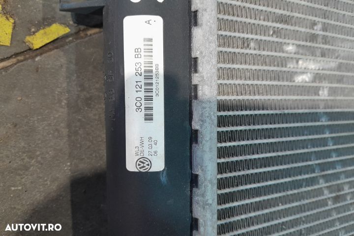 Radiator apa racire motor 3C0121253BB 3C0121253BB Volkswagen VW Passa - 3