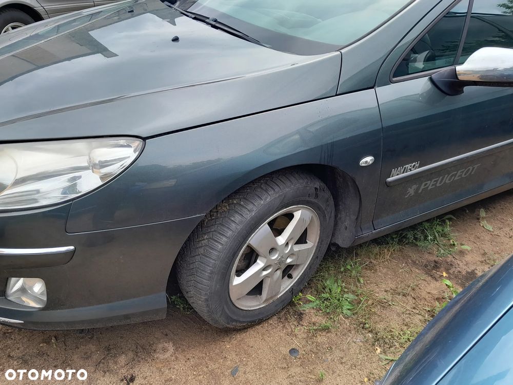 Błotnik przedni lewy PEUGEOT 407 04-11r. EZQC - 2