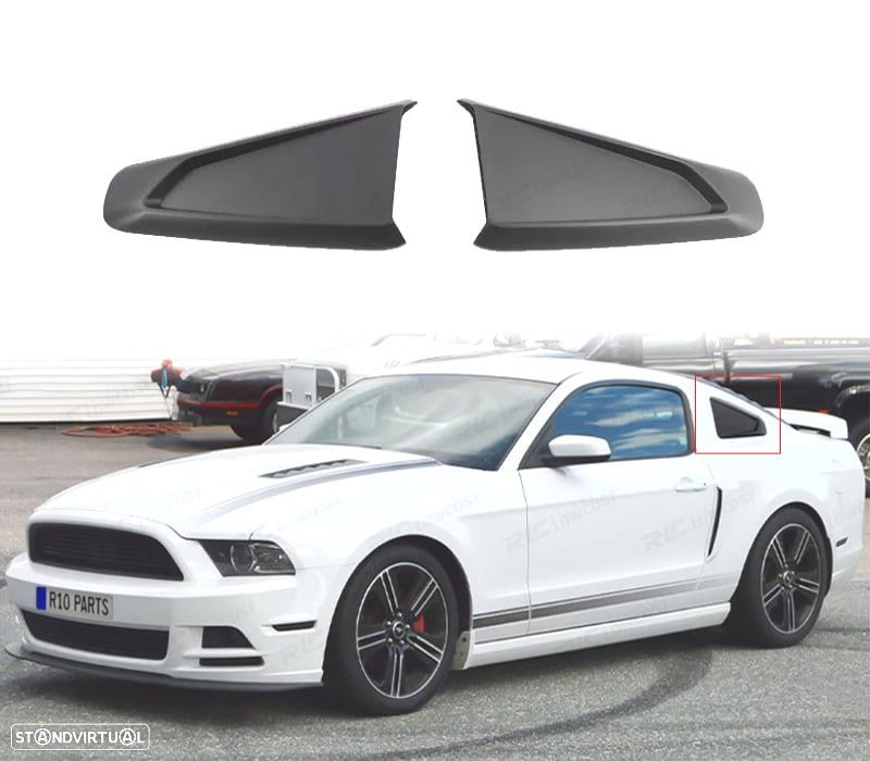 PERSIANA PARA VIDROS LATERAIS FORD MUSTANG 10-14 - 1