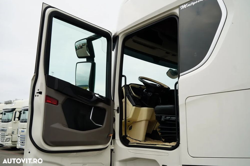 Scania S 500 / RETARDER / I-PARK COOL / REZERVORE 1.500 L / COMPLET AIRMATIC / PIELE / JANTE DIN ALIAJ / EURO 6 - 23