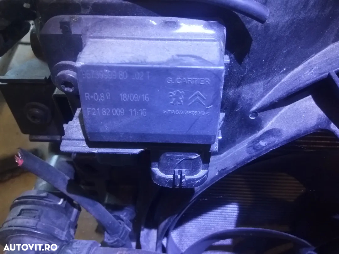 Radiator Peugeot 3008 electroventilator GMV radiator apa radiator AC rezistenta - 5