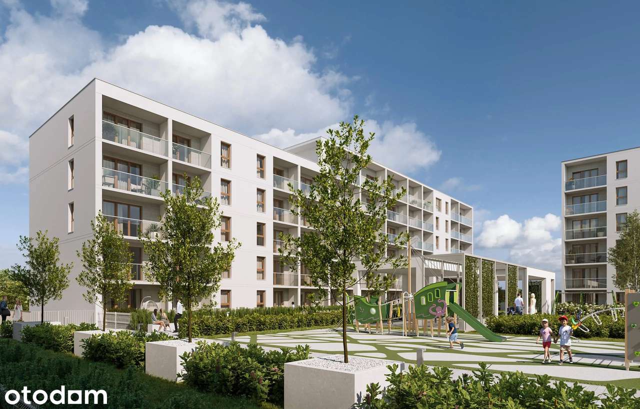 3-pokojowe mieszkanie 53m2 + loggia