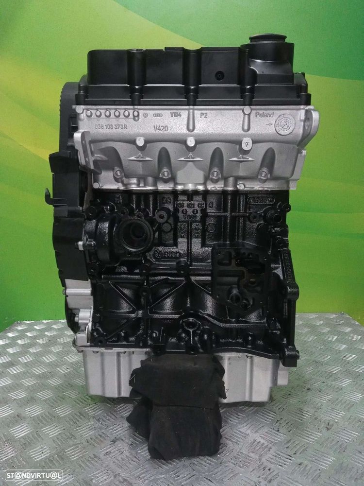 Motor Recondicionado Vw Transporter 1.9tdi de 2008  Ref. AXB - 4