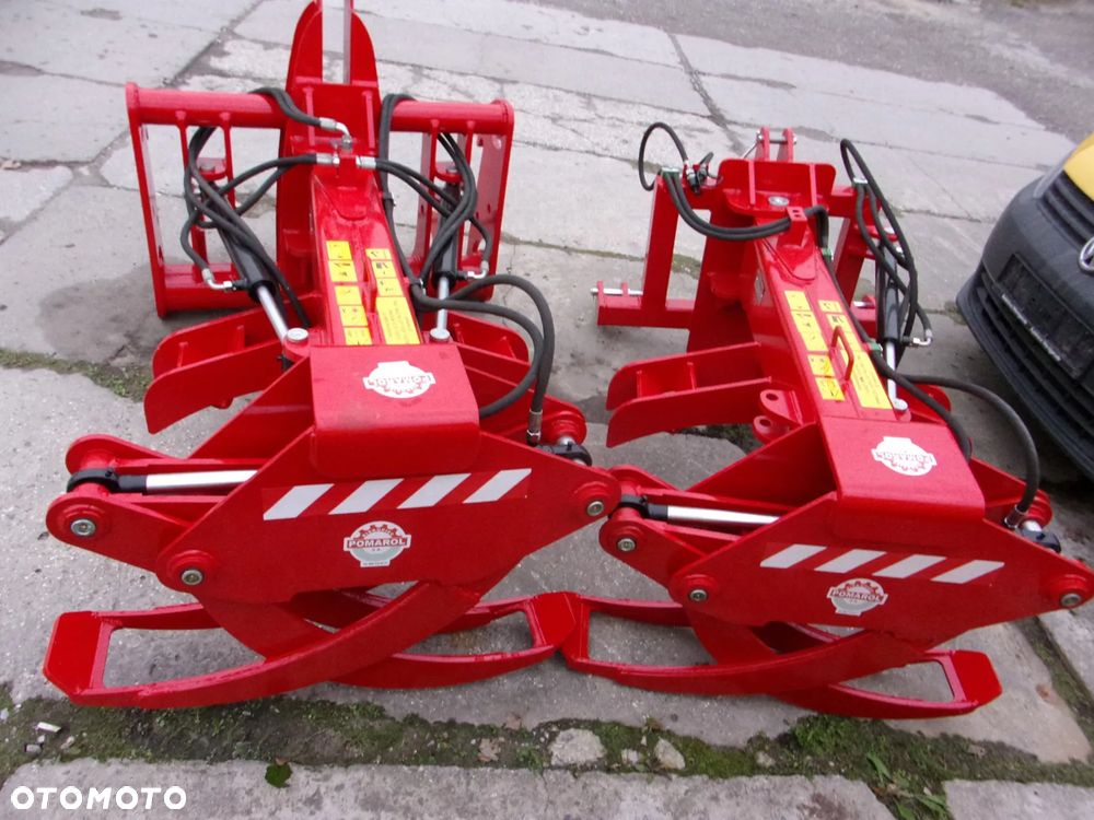 Inny Przyczepa leśna Kellfri 8 ton z żurawiem HDS 6,3m - odkładany HDS - TROL, Wyciągarka leśna do drewna KR4 - 4 tony WIRAX, Pomarol Chwytak do zrywki drewna hydrauliczny CHD100 / CHD110 - kleszcze do drewna, Rębak do drewna, trocina, zrębka - 26