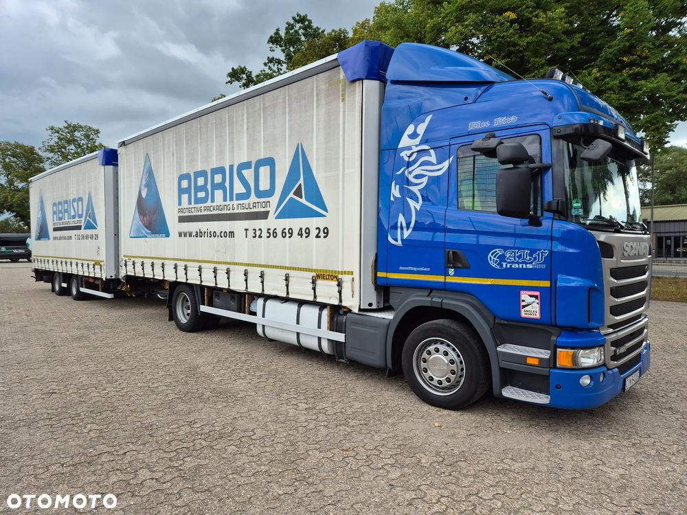 Scania G420HPI ZESTAW PRZESTRZENNY 120m³ 38Epal 2x7,7m- wzorowy stan! - 2