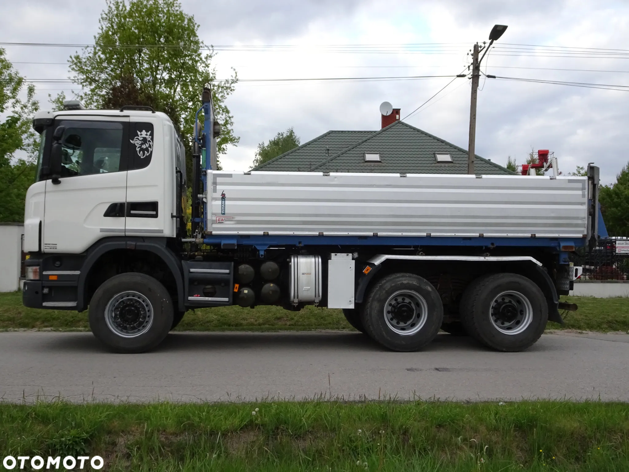 Scania G440 6X6  Kipper 3-stronny wywrotka Hydroburta Bordmatic  sprowadzony stan idealny - 4