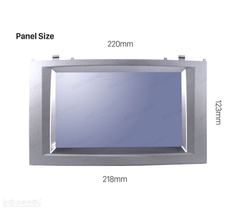 AUTO RÁDIO GPS 7" ANDROID 11 PARA PEUGEOT 407 04 – 10 - 3