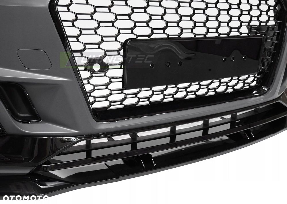 zderzak przedni kpl grill kratki pdc spryski sport look audi a4 b9 8w 0 15- - 4