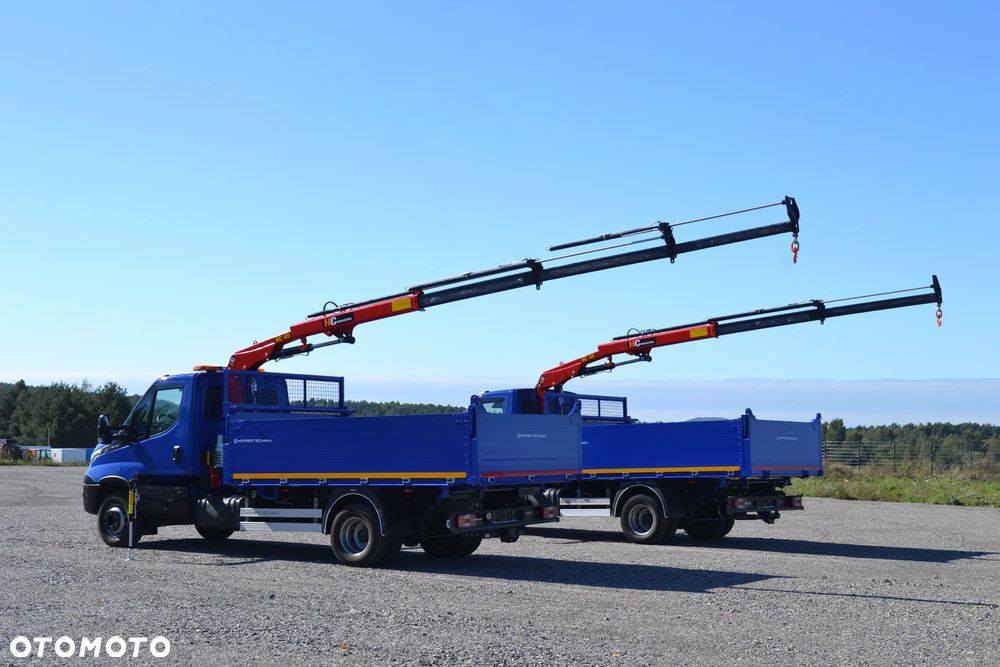 Iveco Daily 72C18 Nowy 3-stronny wywrot Żuraw HC45 HDS Wywrotka Kiper 70C 65C 50C 35C - 15