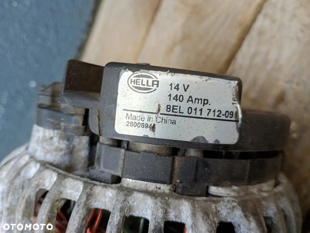 alternator hella 14v 140a fiat ducato iii boxer jumper 3.0 hdi multijet - 2