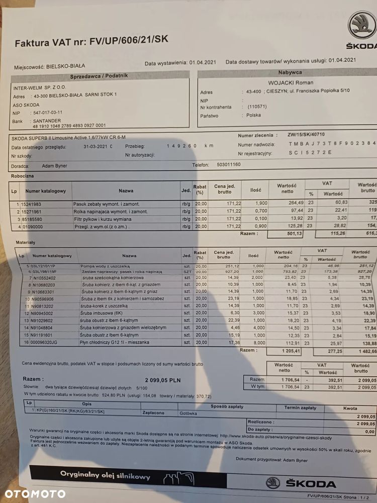 Skoda Superb 1.6 TDI Active Greenline - 17