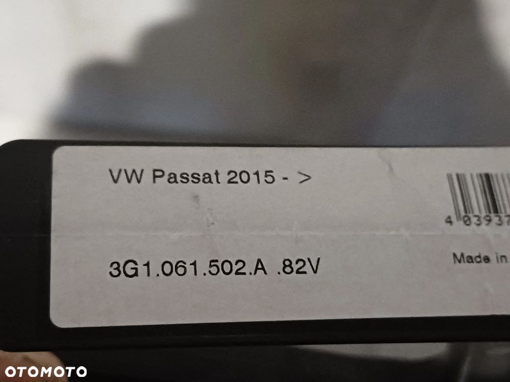 NR 575 Nowe oryginalne dywaniki gumowe do VW Passat 2 sztuki 3G1061502A - 5