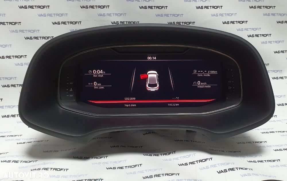 Ceas Bord Seat Leon 5F Ateca Virtual Cockpit Active Info Display AID - 6