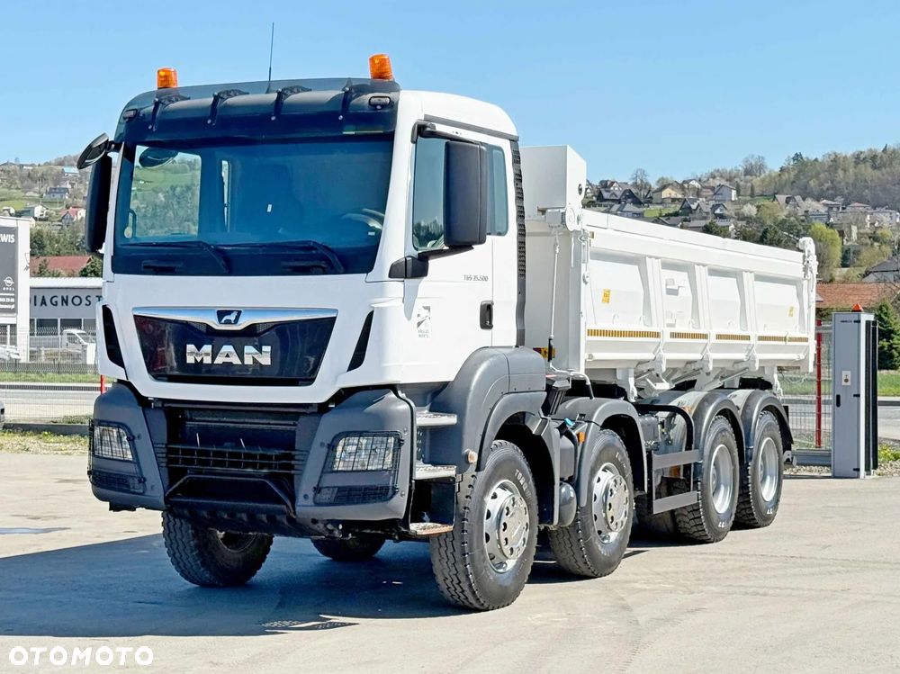MAN TGS 35.500 * WYWROTKA 6,00 m + BORDMATIC * 8x4 * STAN BDB - 2