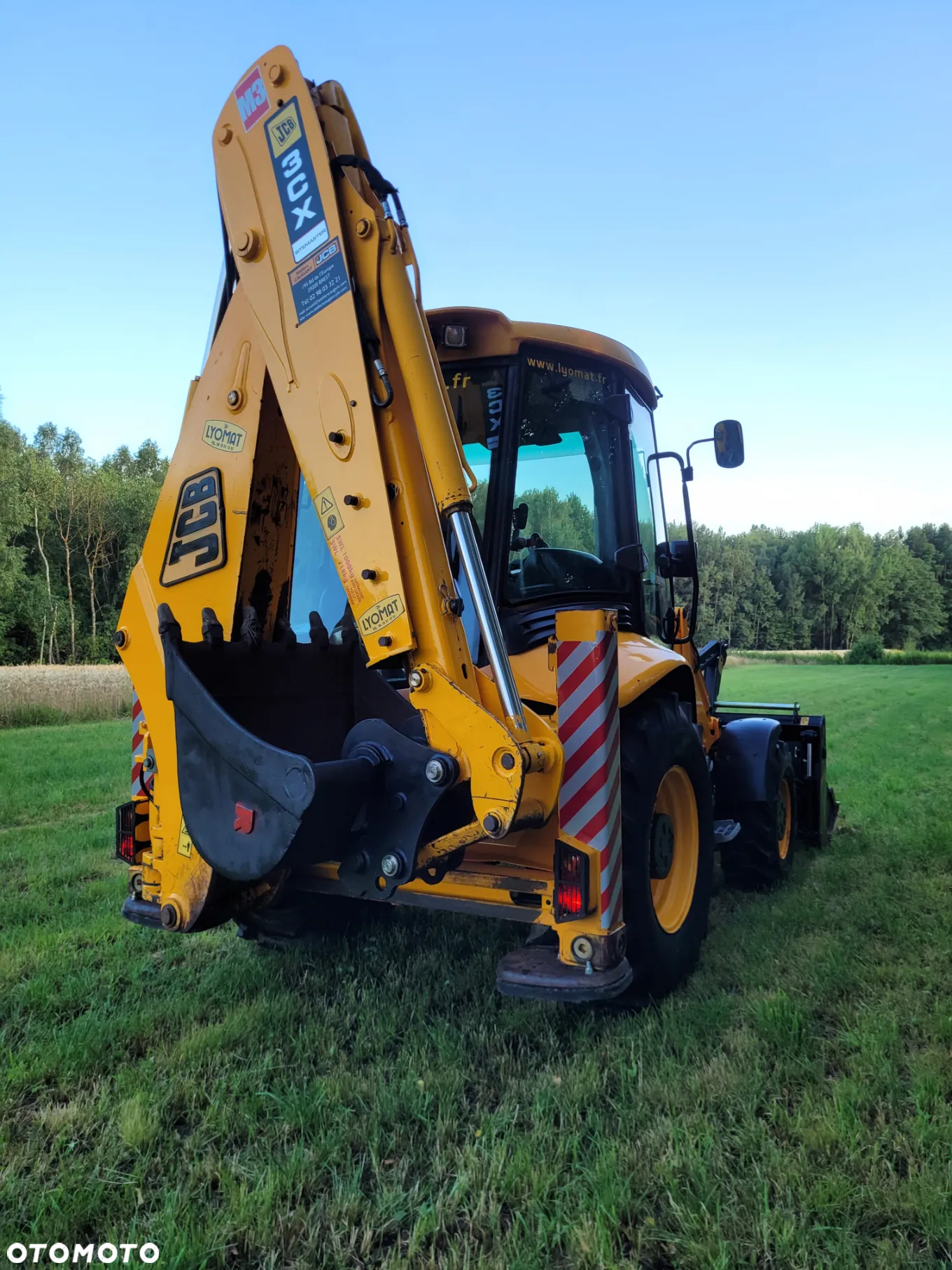 JCB 3CX  Dzoystiki //5517MTH!!!// SUPER STAN// Koparko-Ładowarka - 26