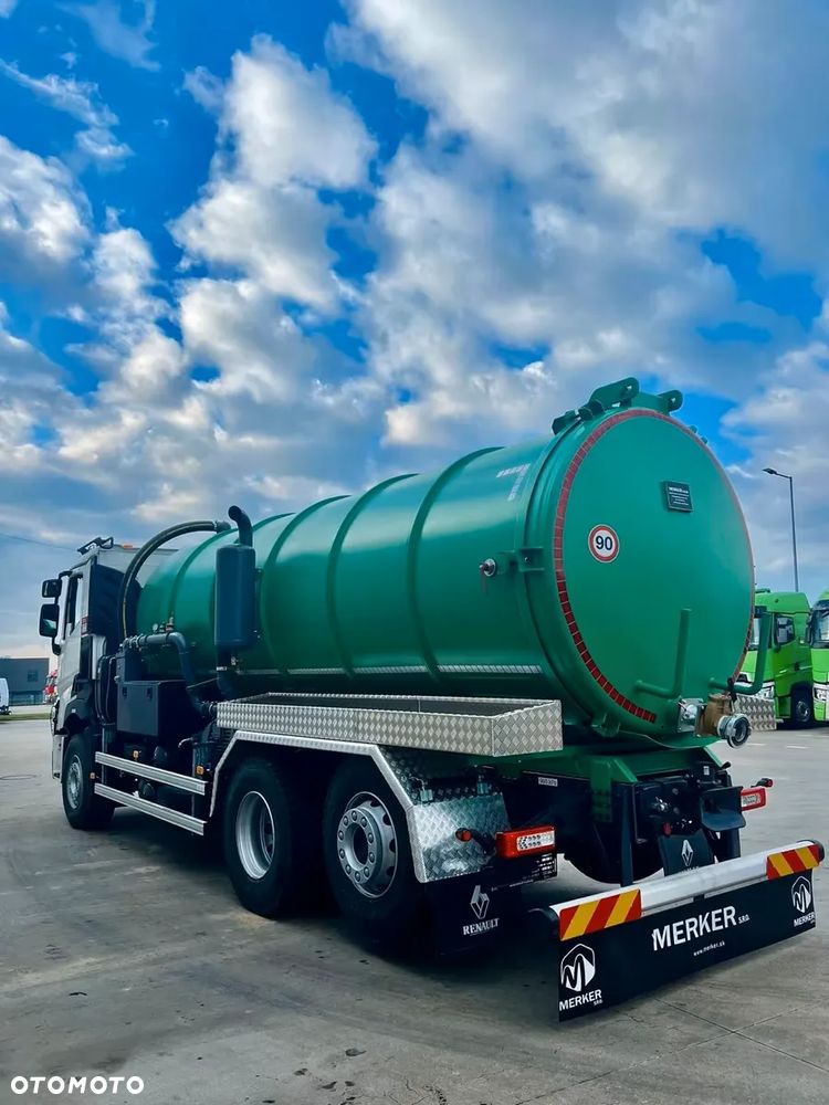 Renault GAMA C 480 6x2 oś skretna/ podwieszana ASENIZACYJNY Nowy 16m3 beczkowóz, silnik VOLVO!!! - 3