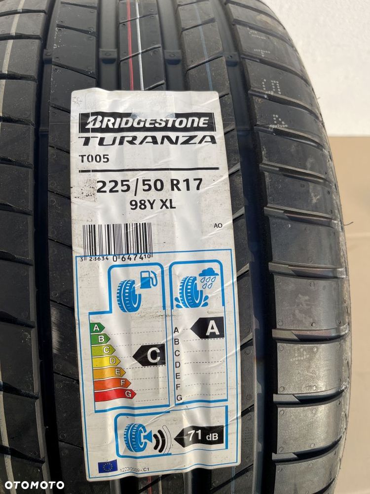 Opona letnia Bridgestone Turanza T005 225/50/17 225/50R17 98Y - 2