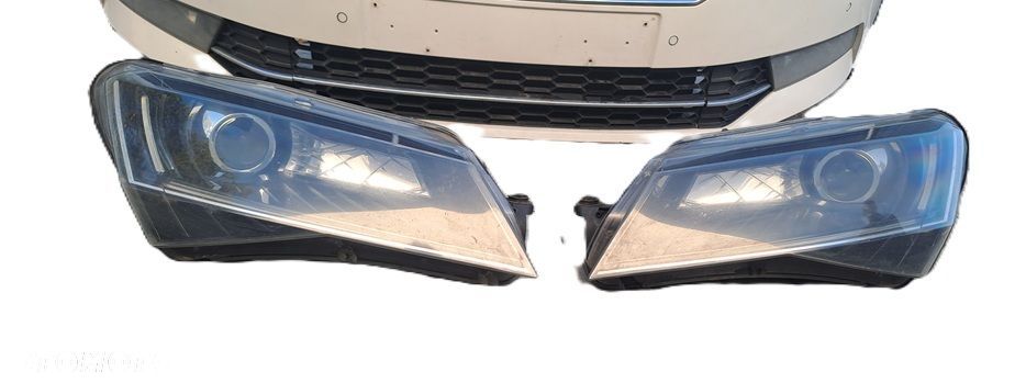 skoda superb iii 3v 15-19r maska zderzak pas błotnik full led lf9e eu - 7