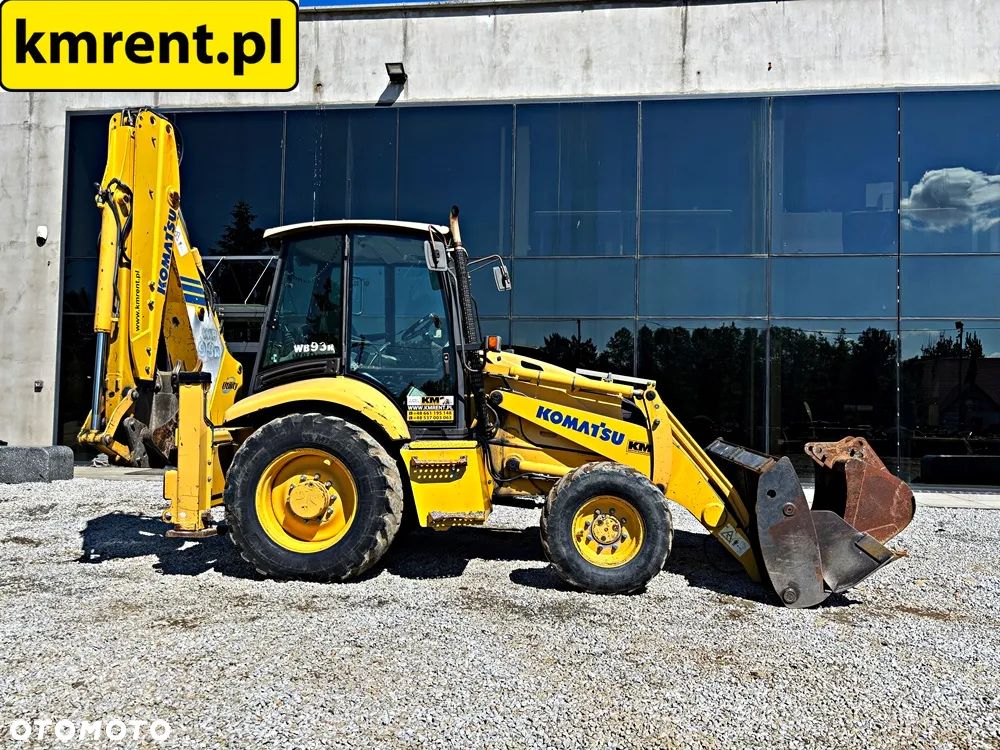 Komatsu WB93R-2 KOPARKO-ŁADOWARKA 2004R. | JCB 3CX, CAT 428 432, CASE 580 590 NEW HOLLAND 110 115 - 1