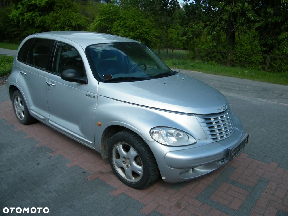 KOMPLETNY PRZÓD Chrysler PT Cruiser I Przed Lift (00-06 PS2 / QS2 kolor lakier srebrny MASKA LAMPA prawa lewa ZDERZAK BŁOTNIK GRILL ATRAPA PAS PRZEDNI WZMOCNIENIE CZOŁOWE CHŁODNICA HALOGEN do założenia bez malowania - 3