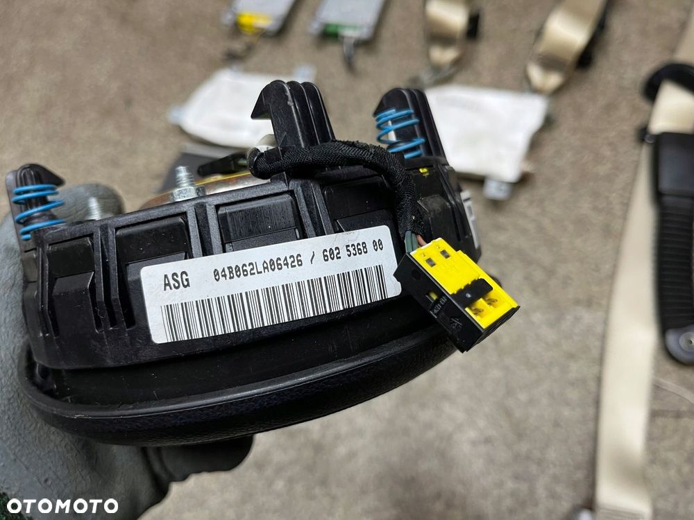 Poduszka kierowcy pasazera pasy przod tyl napinacze modul AIRBAG BMW E63 - 8