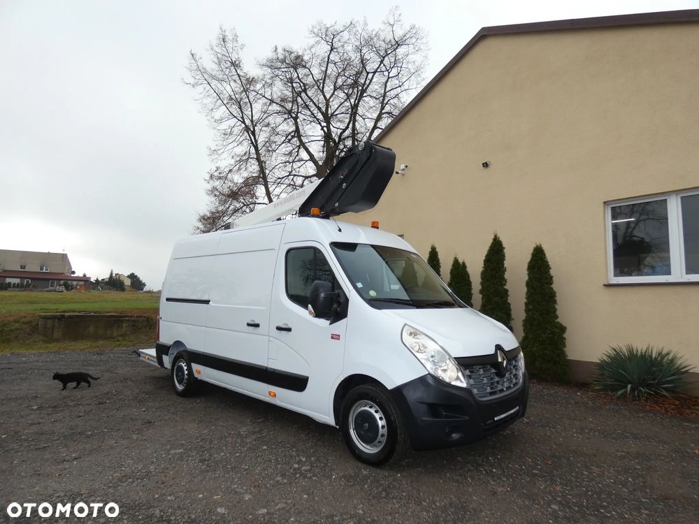 Renault Master, podnośnik koszowy KLUBB K 32 - 11
