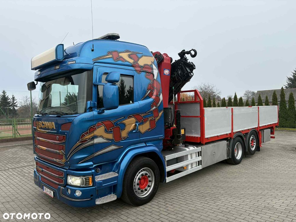 Scania G490 6x2 HDS HMF 3220 K-7 ŻURAW CRANE - 2