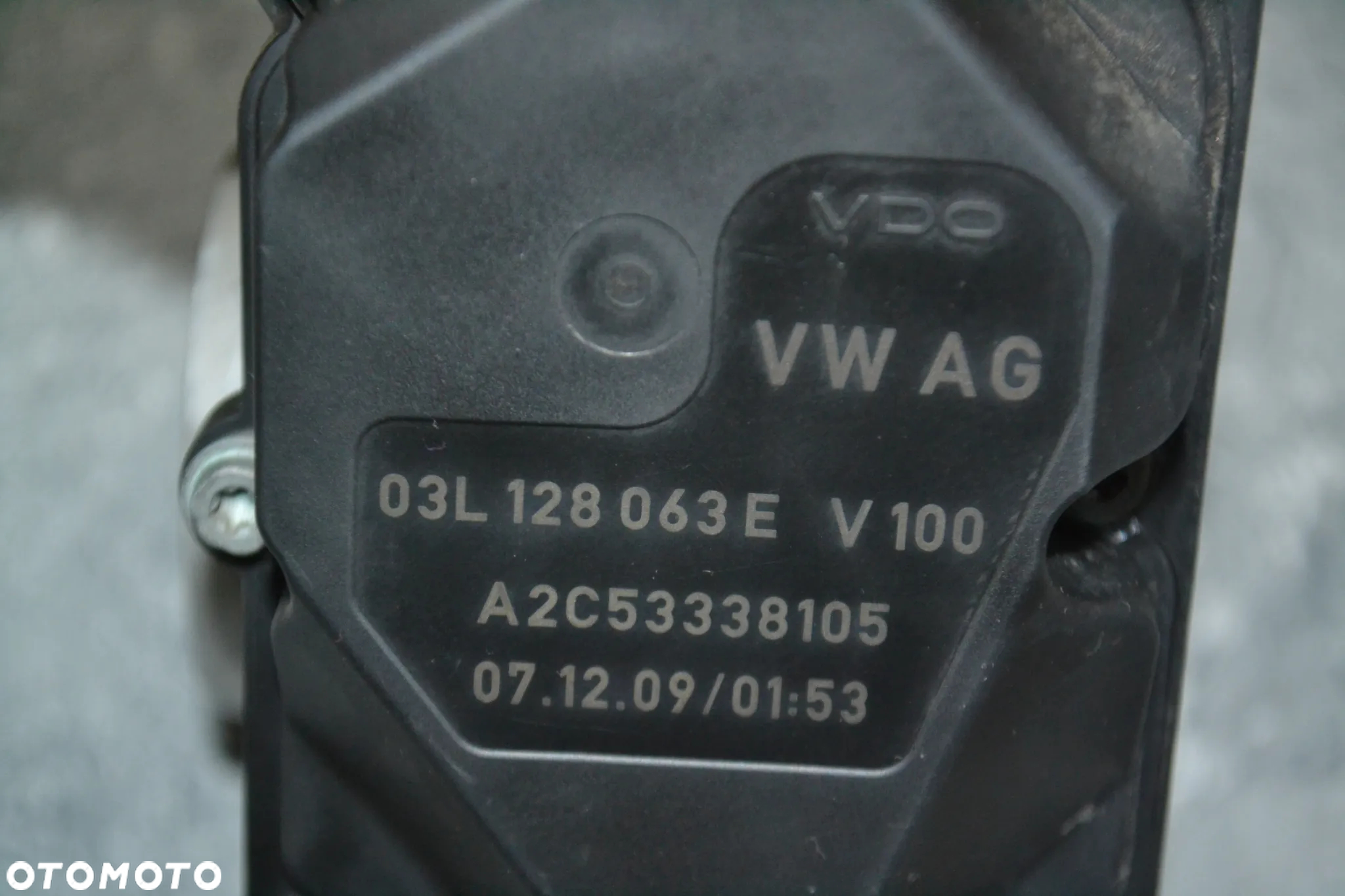 VW AUDI SEAT SKODA 2,0 TDI PRZEPUSTNICA POWIETRZA CONTINENTAL 03L128063E - 3