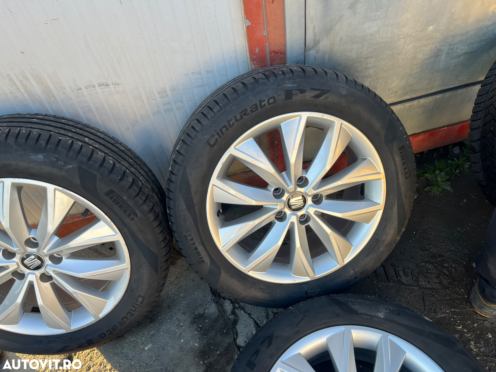 Jante cu anvelope R17 seat ateca 2018 - 2