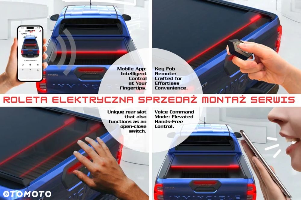 Roleta Zwijana Pokrywa Bagażnika Aluminiowa Zabudowa VW AMAROK AVENTURE 2023- - 12