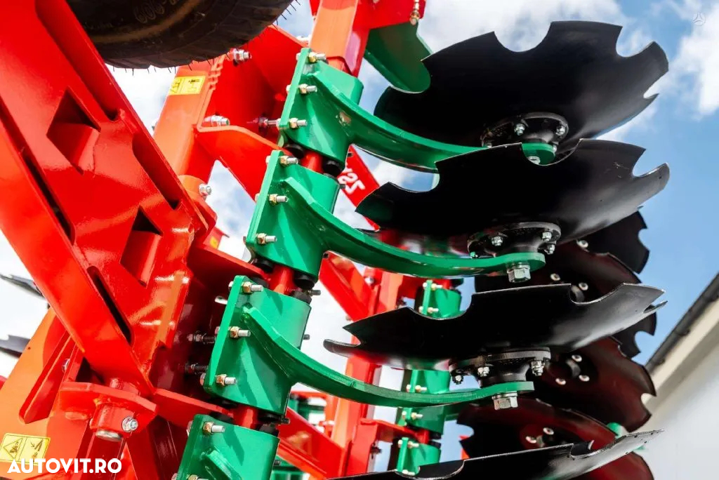 Agro-Masz BTC 50H terradisc greu tractat, cu tavalug inelar si nivelator - 20
